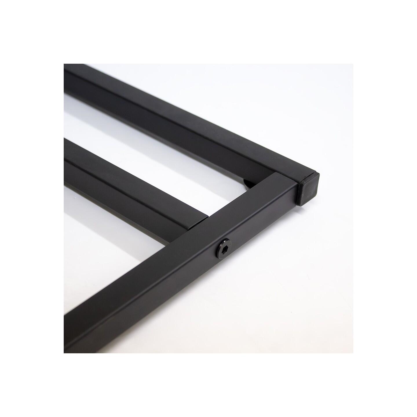 Porte-vélos Koro en métal noir 116,5 x 50 x 77,5 cm 7/7