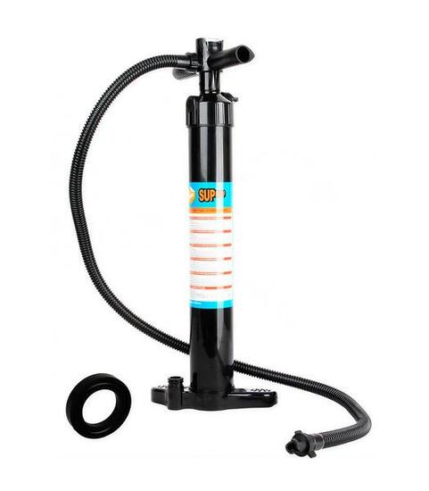 SUP Pumpe Doppelhub mit Manometer 20 PSI – Stand Up Paddle Handpumpe