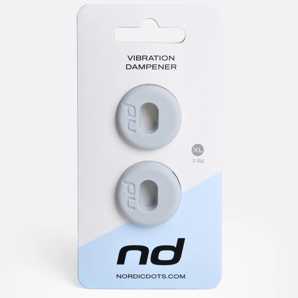 Tennis Racket Vibration Dampeners XL Light Grey