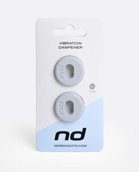 Amortisseurs de vibrations pour raquette de tennis XL Gris clair