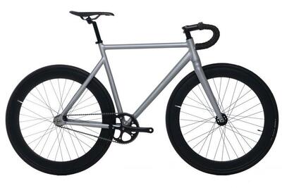 Raval naked edition fixie fiets - matte grey 60mm