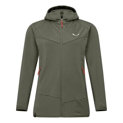 Veste de randonnée à capuche zippée femme Salewa Puez Altavia