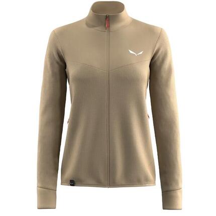 Veste de randonnée full zip femme Salewa Puez Waffle Hyb Pl
