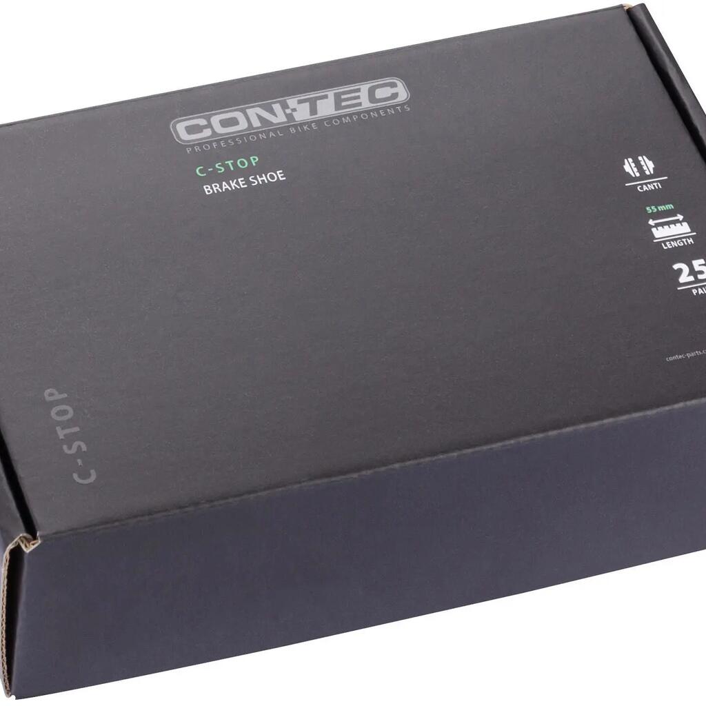 CONTEC C-Stop Cantilever Brake Shoes 55 mm - Box of 25 Pairs