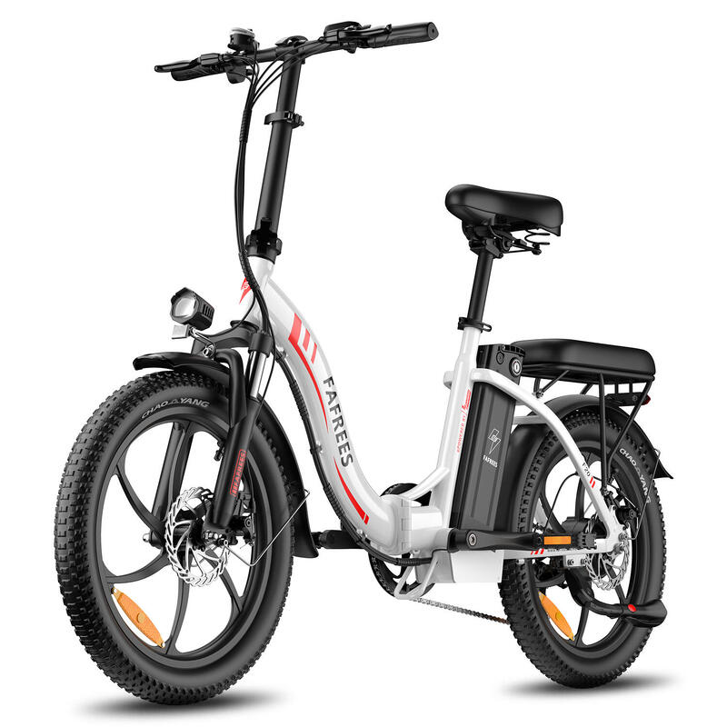 FAFREES F20 Bicicletă electrică compactă, motor 250W, baterie 36V 18AH