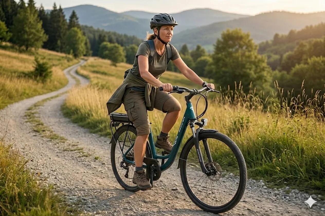 Citybike DENVER E8000 PLUS dunkelgrün 5/5