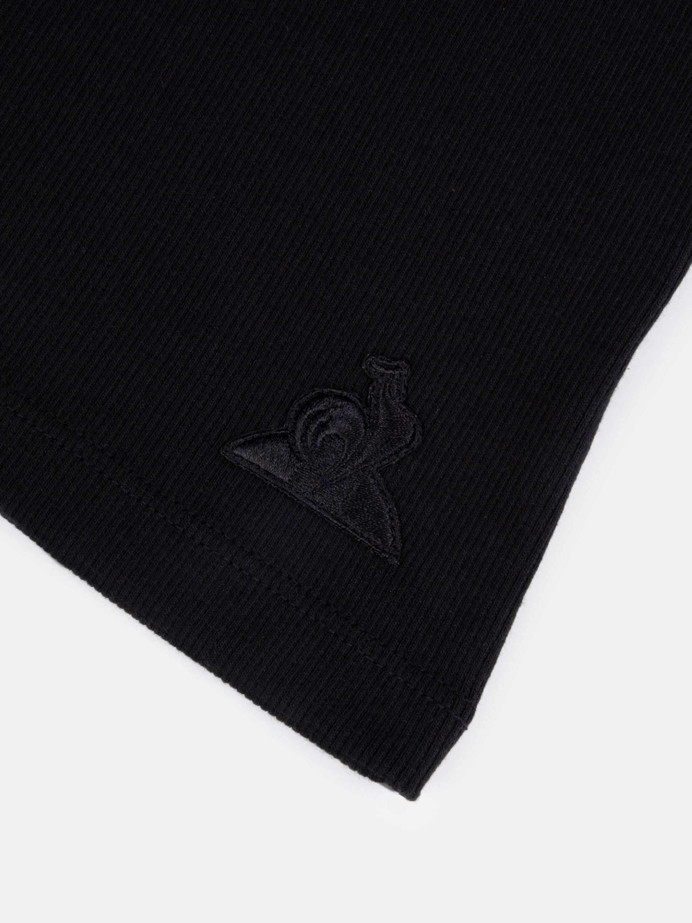 T-shirt crop Essentiel en jersey côtelé Essentiels ton/ton 5/5