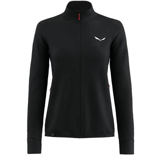 Veste de randonnée full zip femme Salewa Puez Waffle Hyb Pl