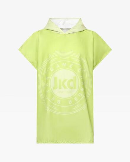 Peignoir vert citron pour garçons et filles en matière synthétique pour l'éducat