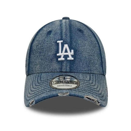 Casquette New Era 940 Denim Bleu Acid Wash