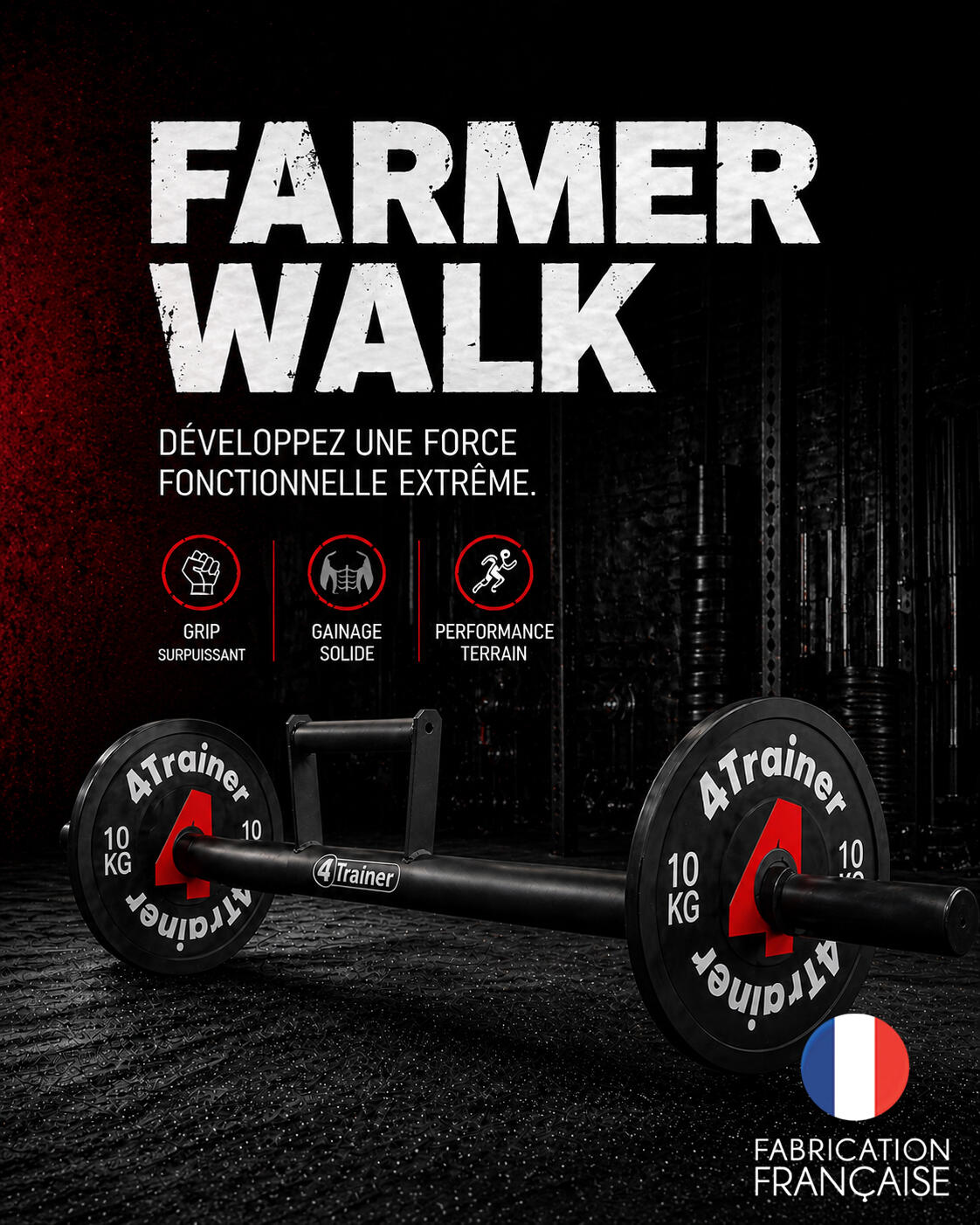 BARRES STRONG FARMER - Verticales - 4TRAINER 2/7