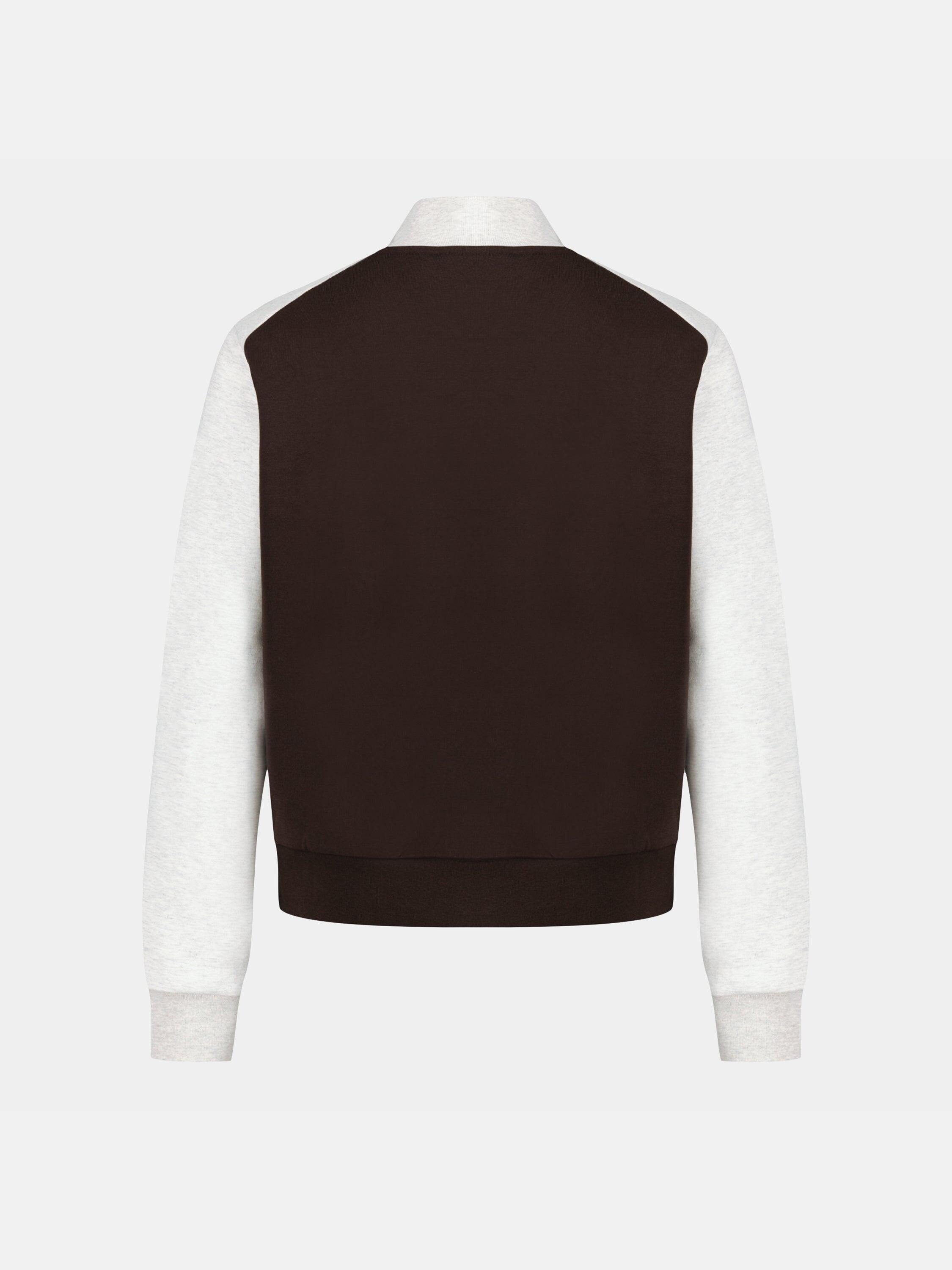 Veste zippée en double face avec bandes rayées épaules Heritage 3/4