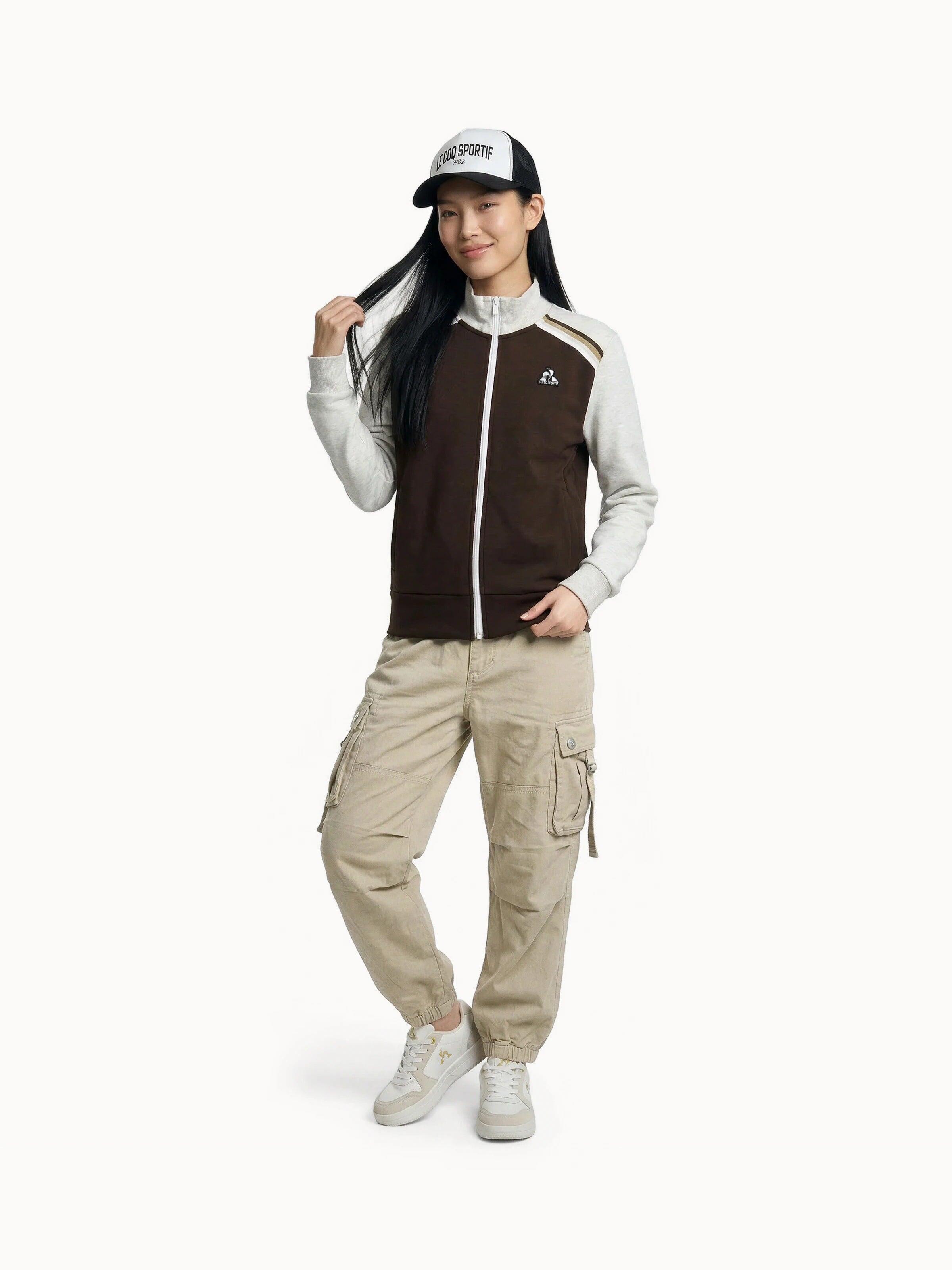 Veste zippée en double face avec bandes rayées épaules Heritage 4/4