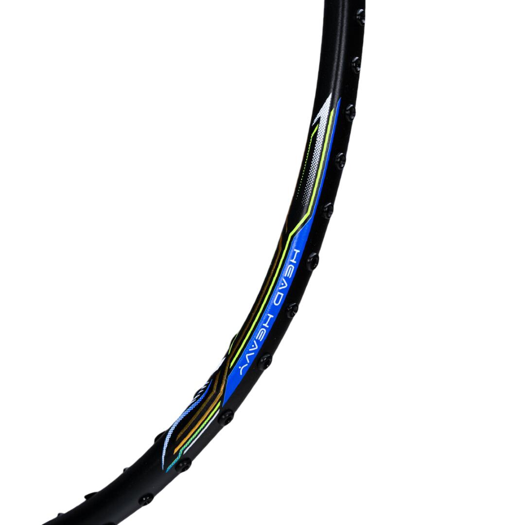 Badmintonschläger - Power Ray 900, besaitet, Schwarz/Rot 5/6
