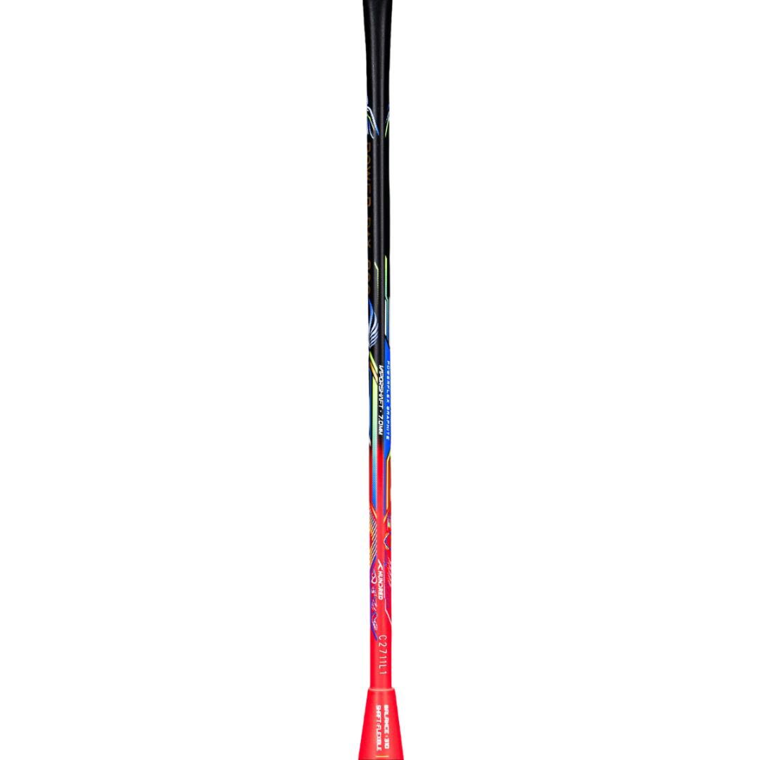 Badmintonschläger - Power Ray 900, besaitet, Schwarz/Rot 4/6