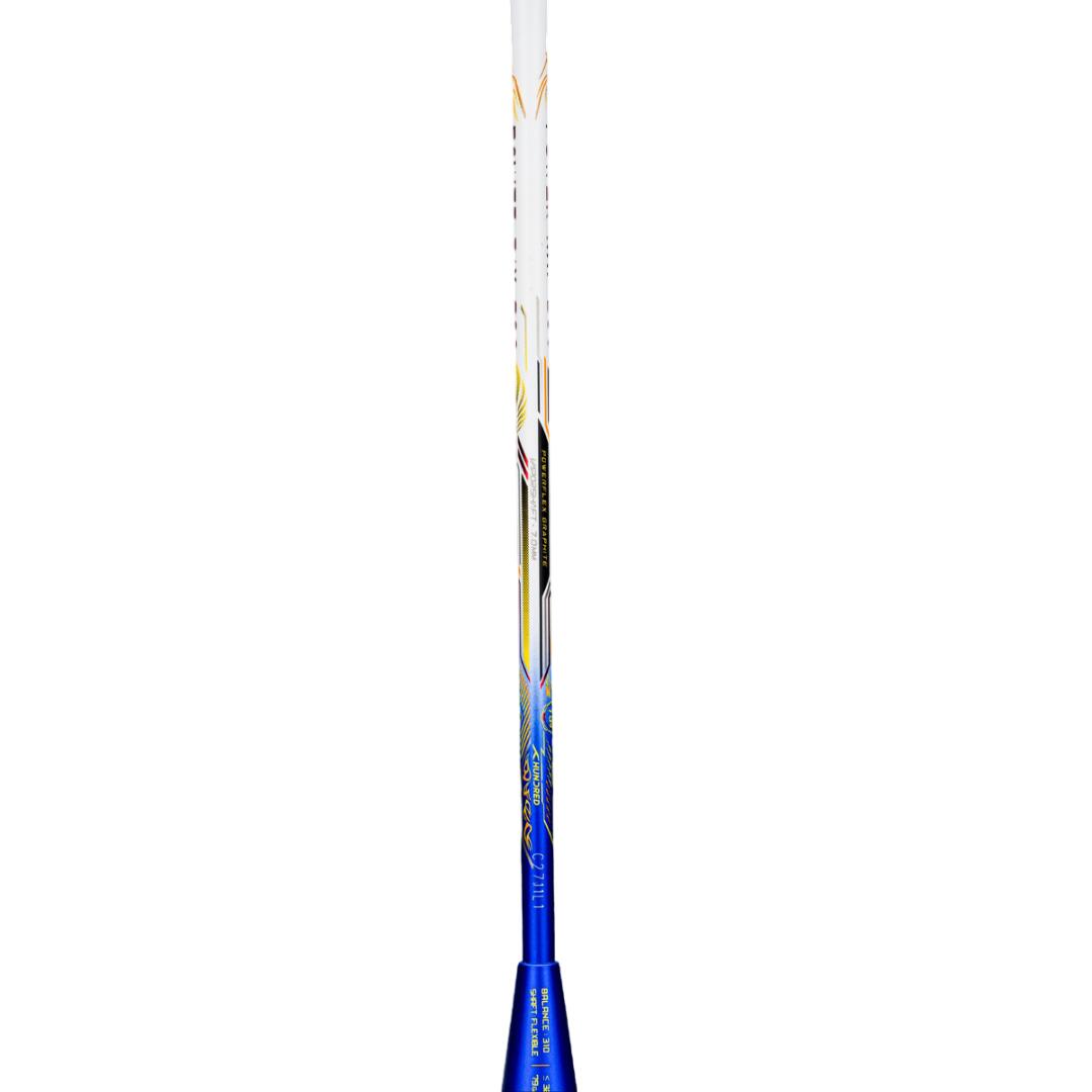 Unbespannt Badmintonschläger - Power Ray 900, Dunkelgrau/Weiß 4/7