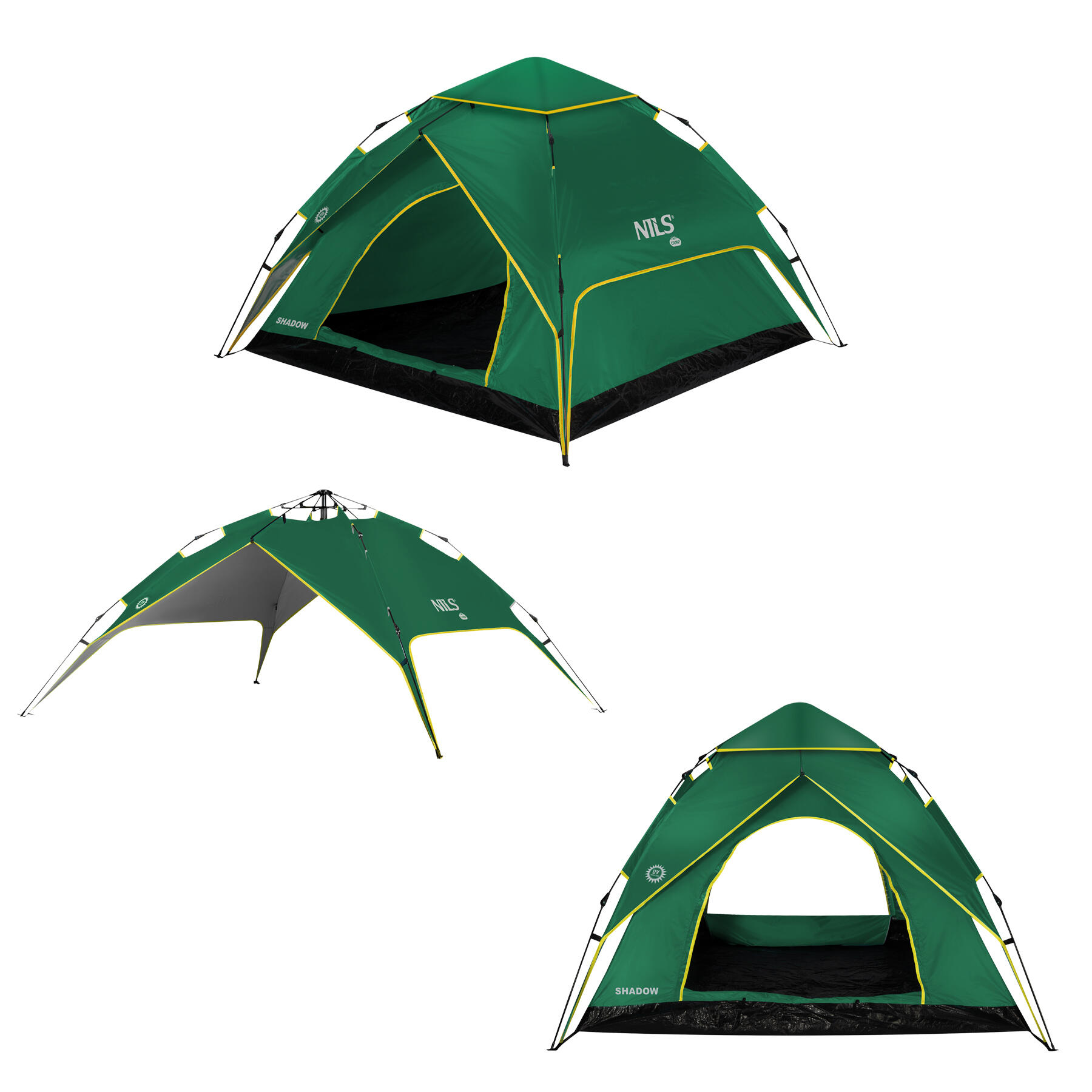 NC4801 ZIELONY NAMIOT SHADOW 2 NILS CAMP 2/7