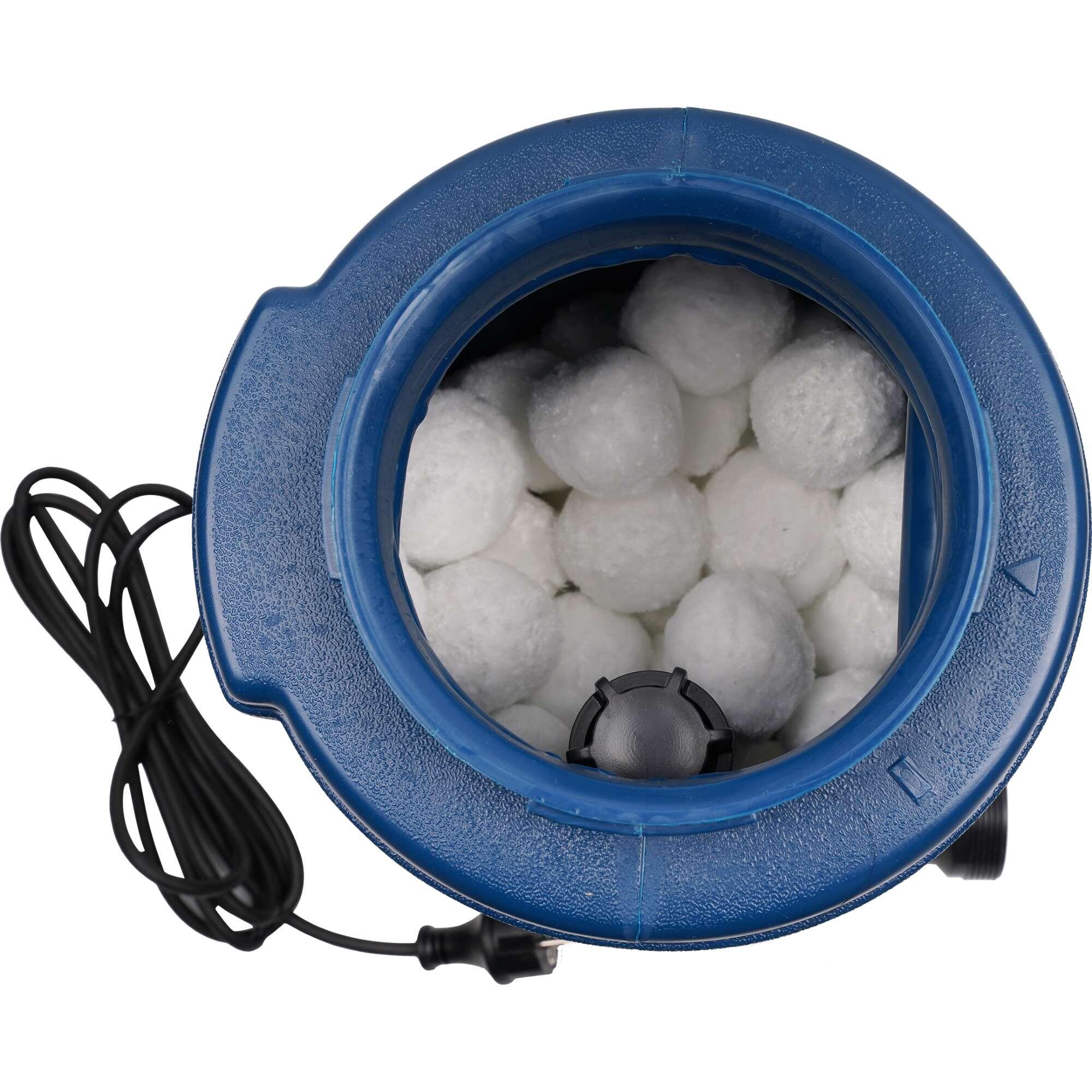 Pool Filter Set Safe Flow One 6m³/h 40W, inklusive Filterbälle 5/7