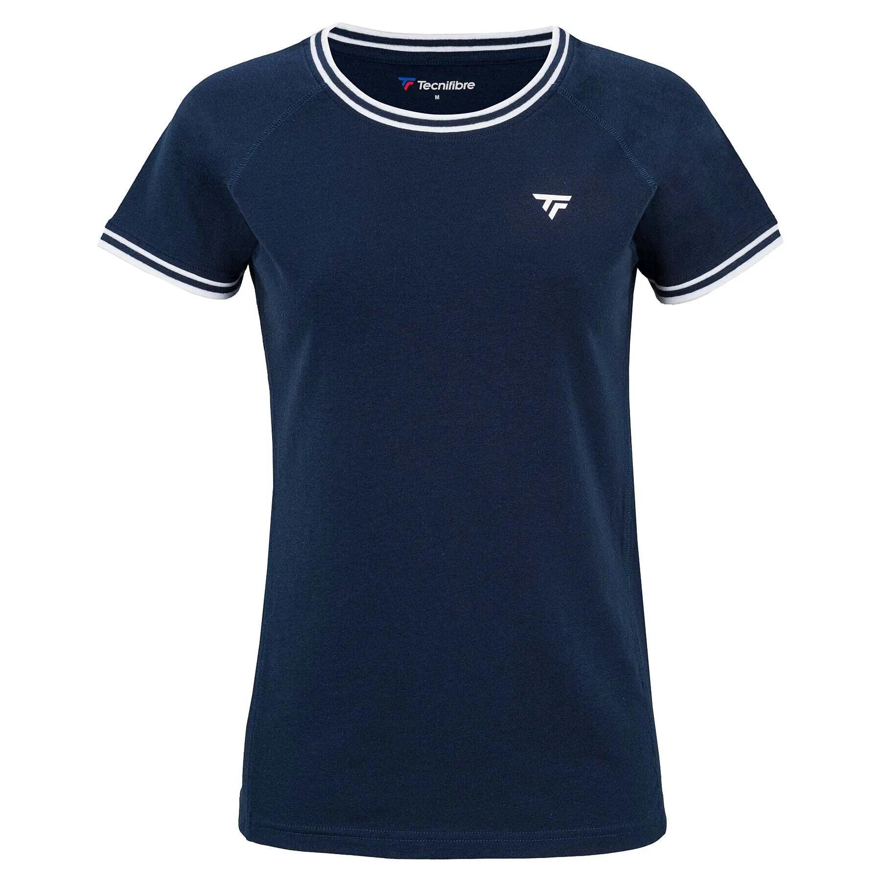 Mädchen-Trikot Tecnifibre Team Stretch 1/4
