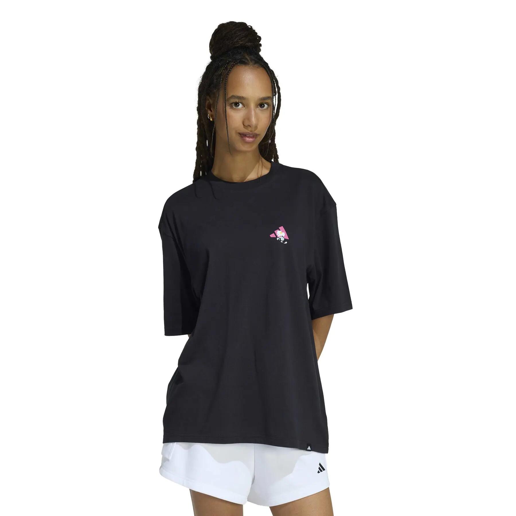 Dames-T-shirt oversized adidas Soft Side 2/6