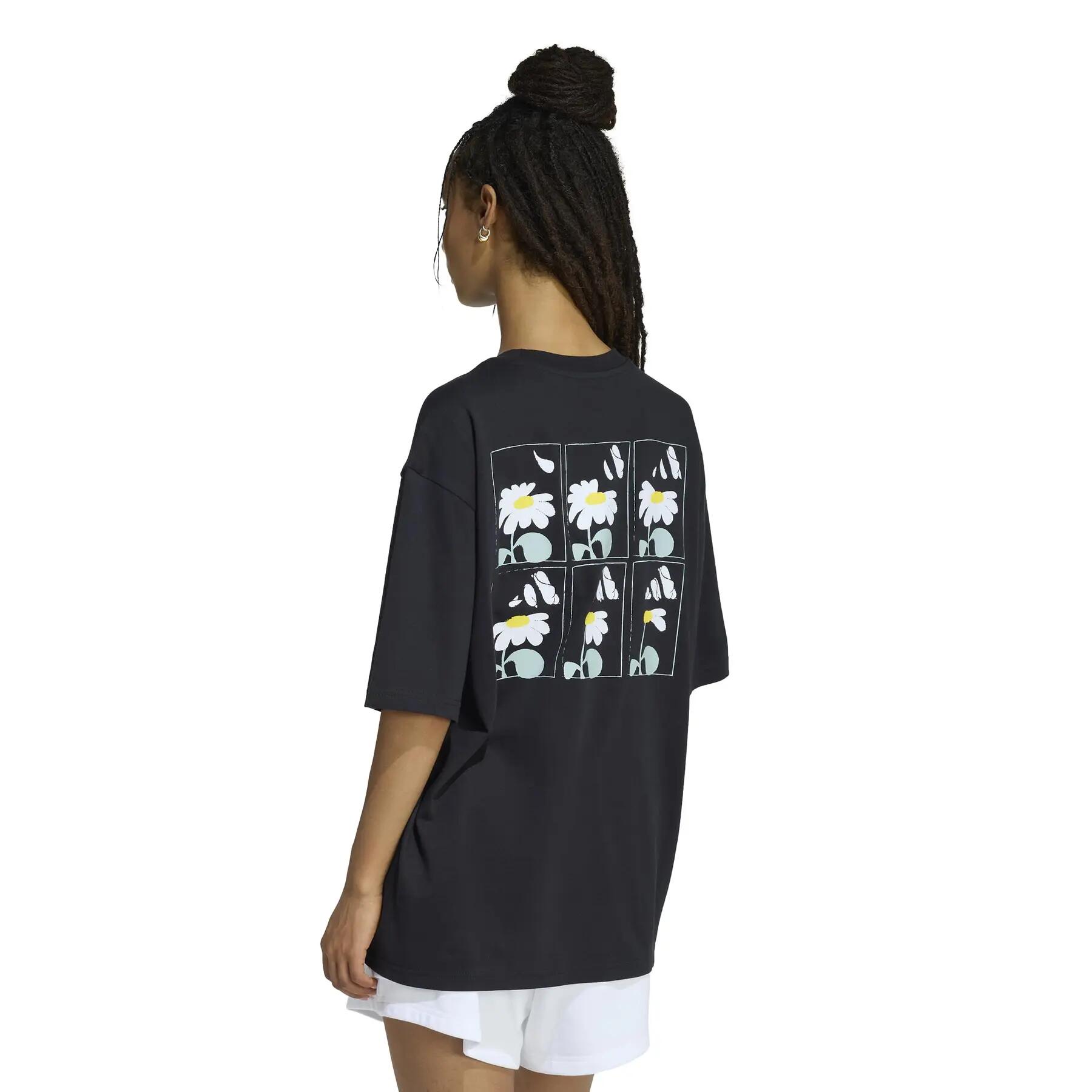 Dames-T-shirt oversized adidas Soft Side 4/6