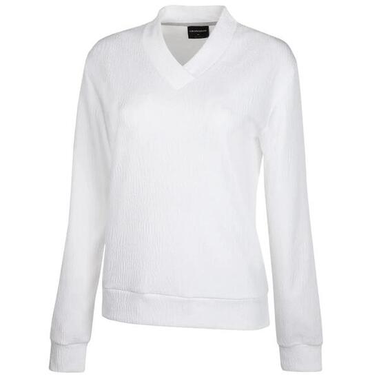 Pull col V femme Galvin Green Donya