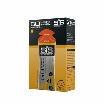Energie gel science in sport go isotonic - orange - 60 ml (x6)