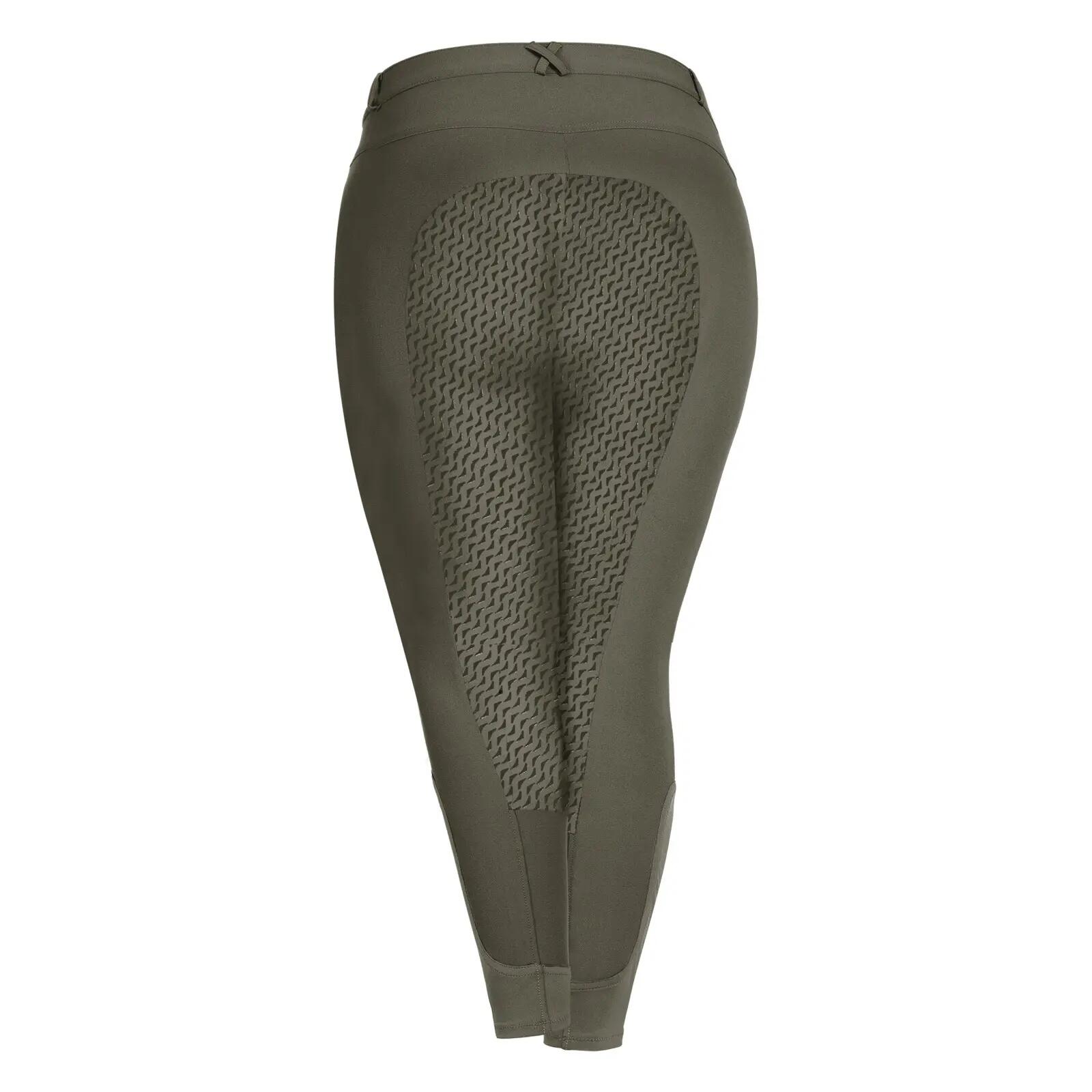 Pantalón de equitación con agarre total para mujer ELT Dahlia Silikon 2/4