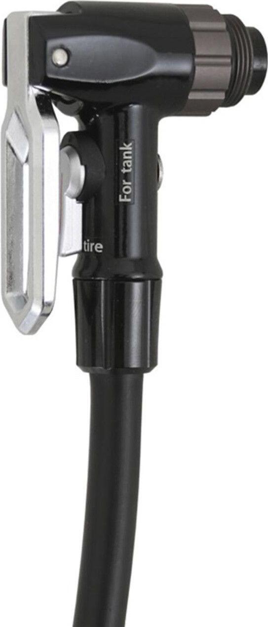 Pompa a pedale Massi CM-F06 Tubeless HP (Max 260 psi / 18 bar) Nero 2/4