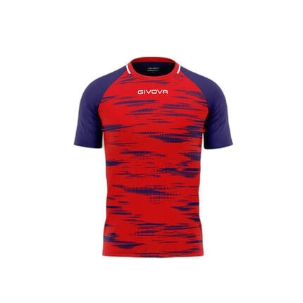T-shirt de sport Givova Pixel Orange-noir Orange