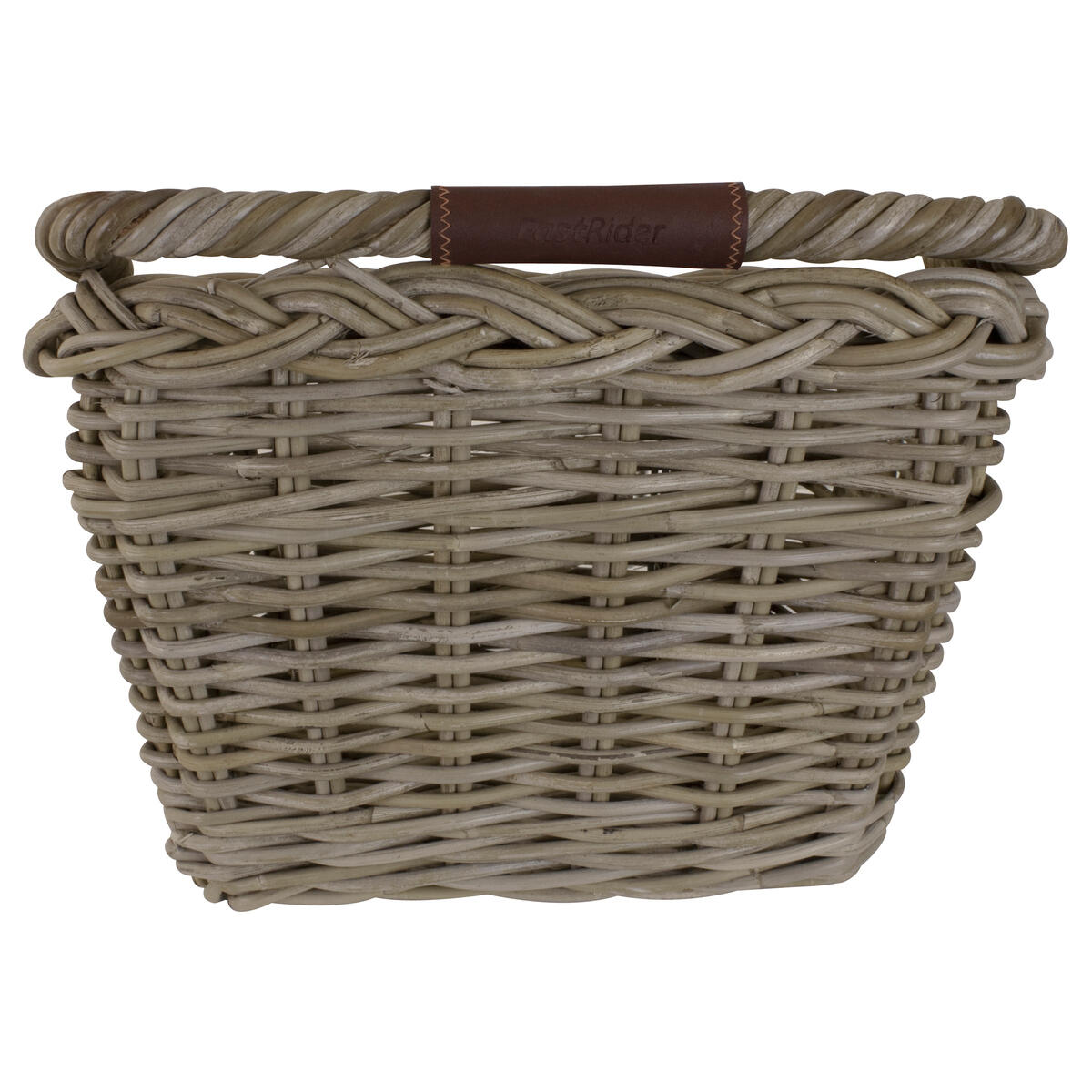 Panier de vélo rectangulaire en rotin naturel Elif 2/4