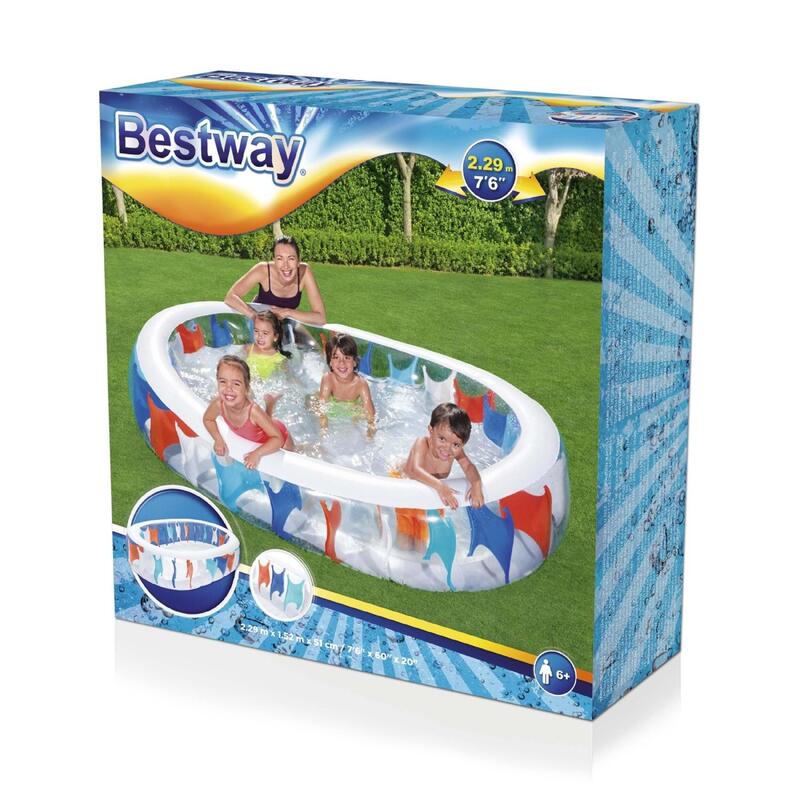 Bestway Şişme Havuz Elips 234x152x51 54066