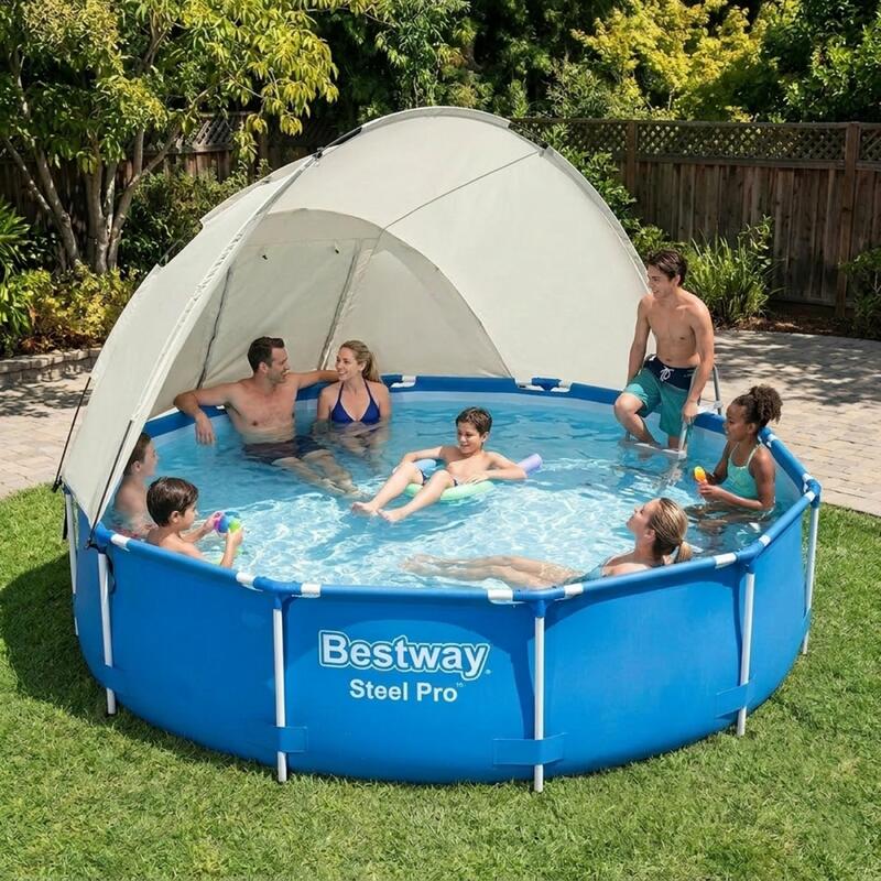 Bestway® Gölgelikli Prefabrik Çember Havuz 305cm x 76cm 56677 BW602