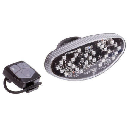 Ventura rücklicht blinkend 3,7V wiederaufladbare LED grau