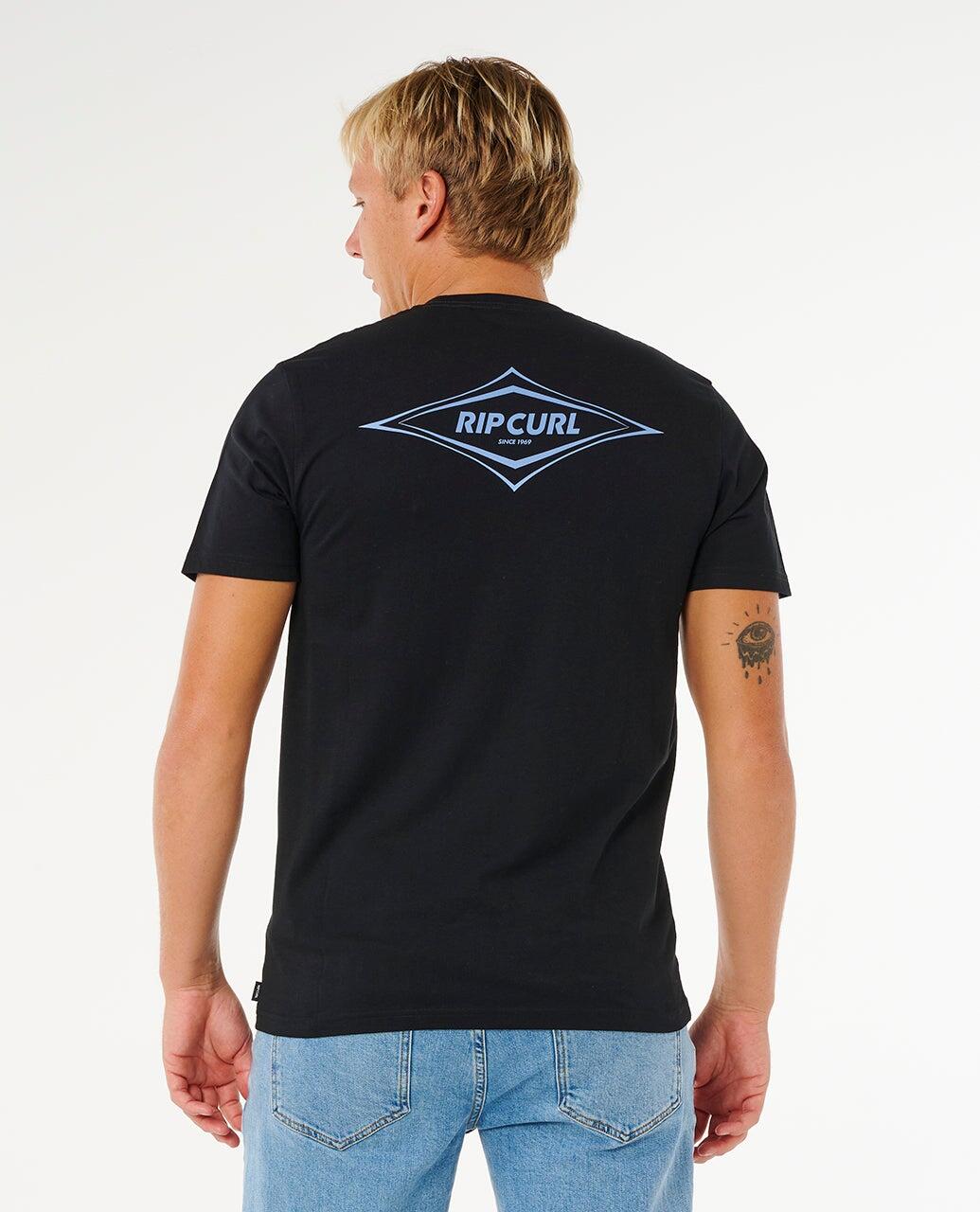 T-shirt Homem Streamline Diamond Standard Tee - Black 3/7