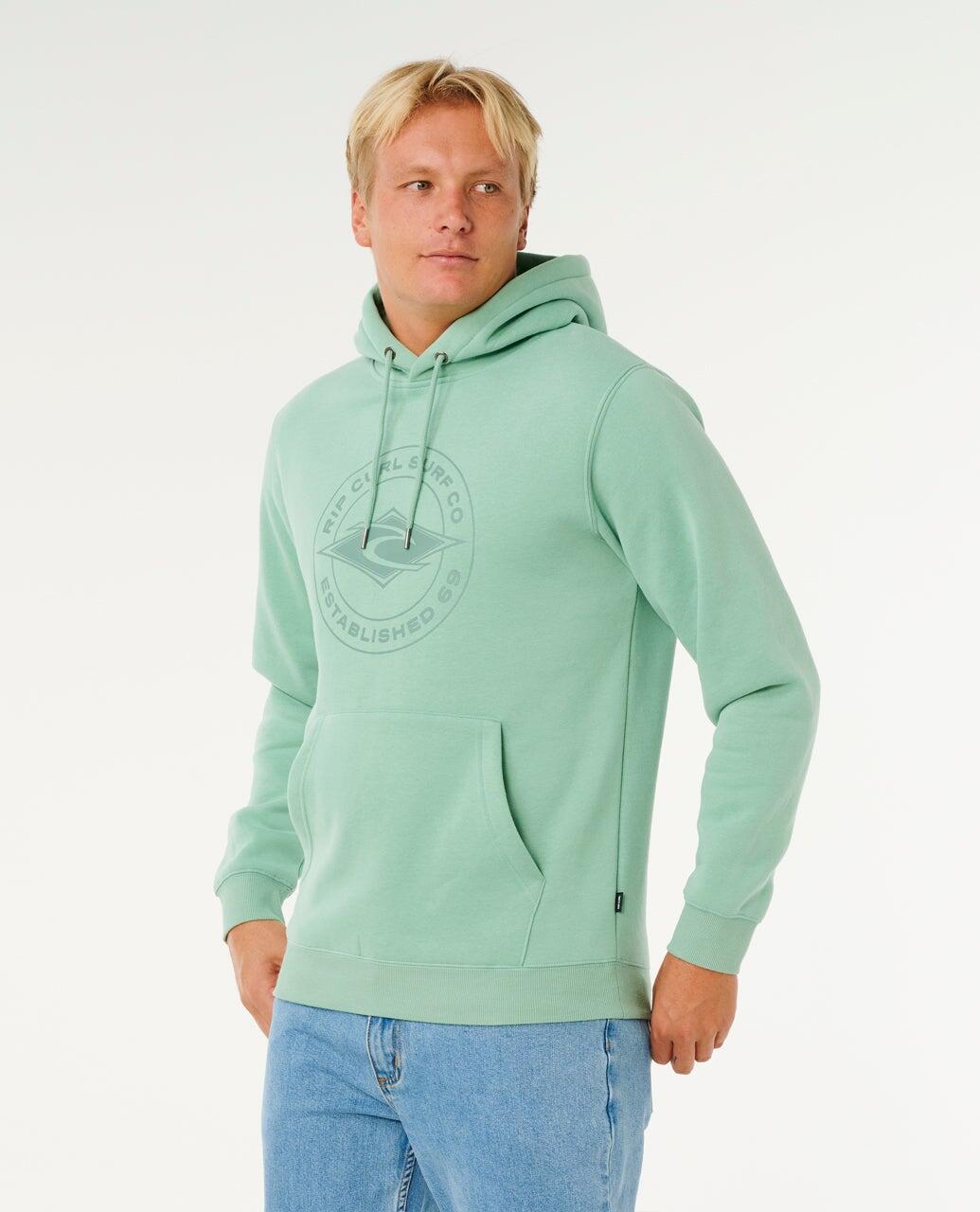Sweat Homme Stapler à capuche - Aloe 2/6