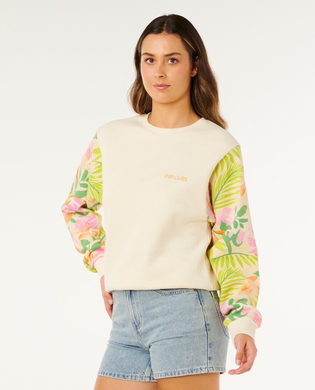 Sweatshirt Mulher Molokai - Off White 2/7