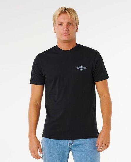 Camiseta Hombre Streamline Diamond Standard Tee - Black