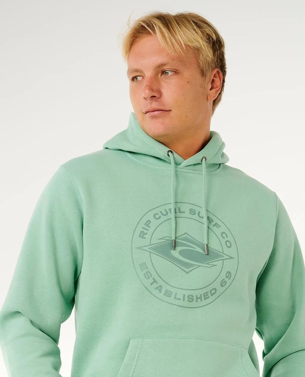 Sweatshirt Homem Stapler à capuche - Aloe 6/7