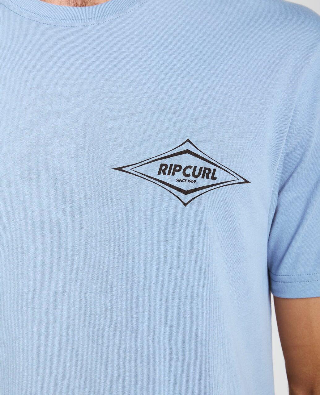 T-shirt Heren Streamline Diamond Standard Tee - Faded Denim 6/7