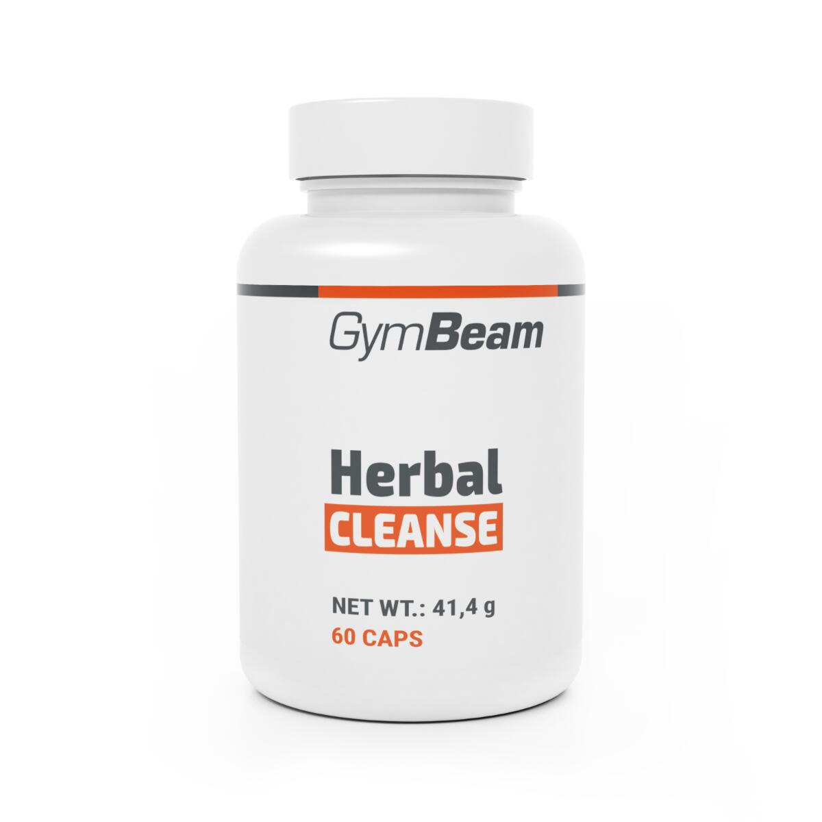 GYMBEAM Rostlinný doplněk Herbal Cleanse veganský 60 kapslí