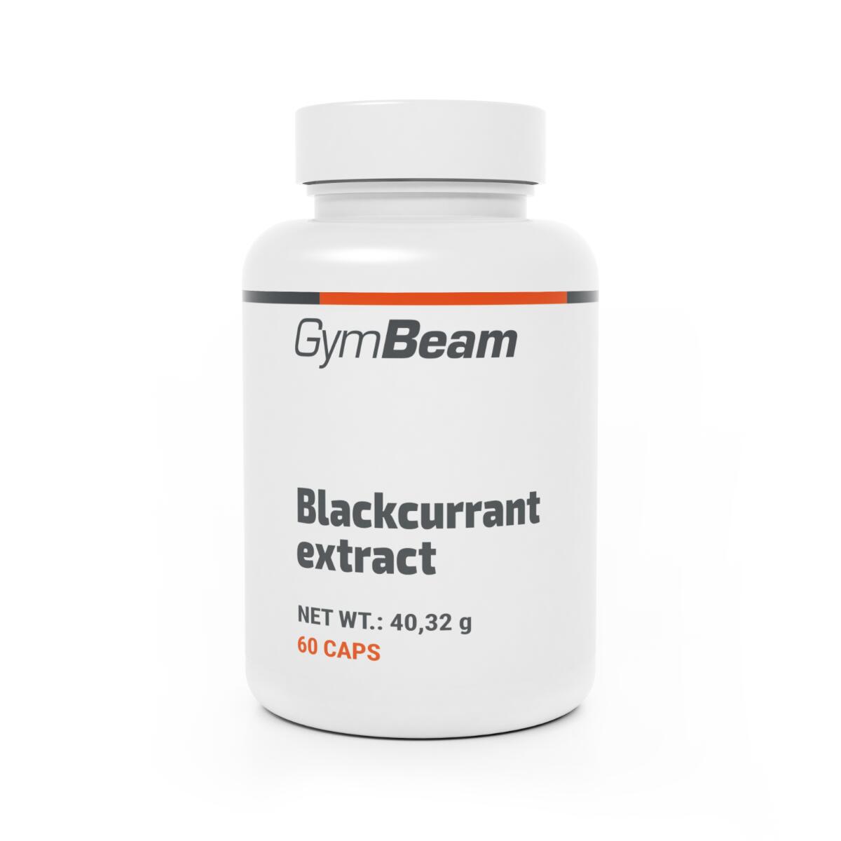 GYMBEAM Rostlinný extrakt kapsle černý rybíz