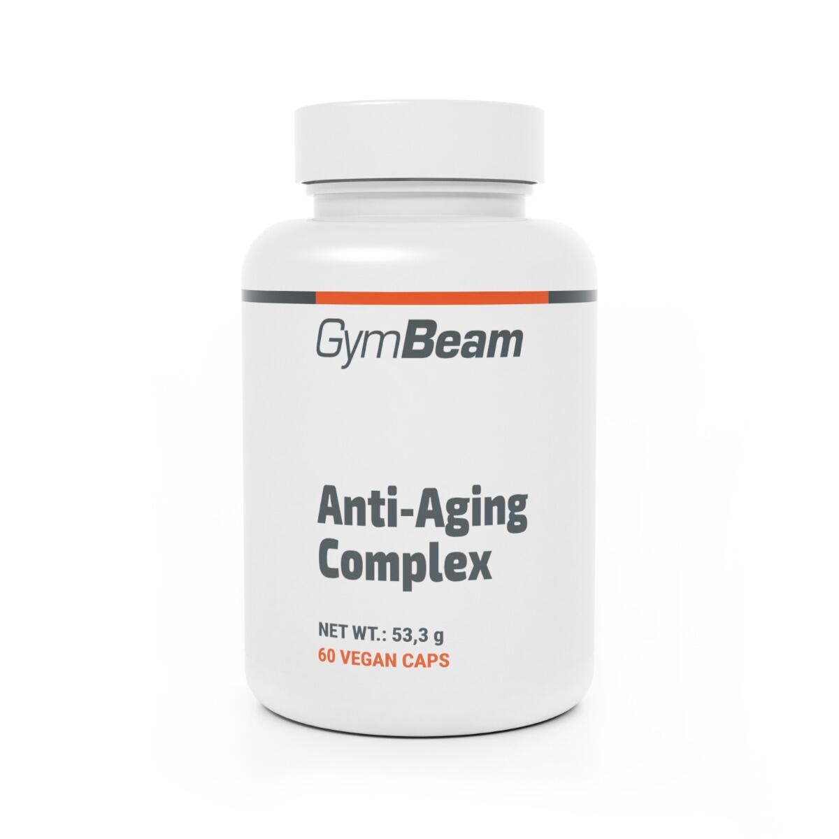 GYMBEAM Doplněk stravy Anti-aging Complex veganský 60 kapslí
