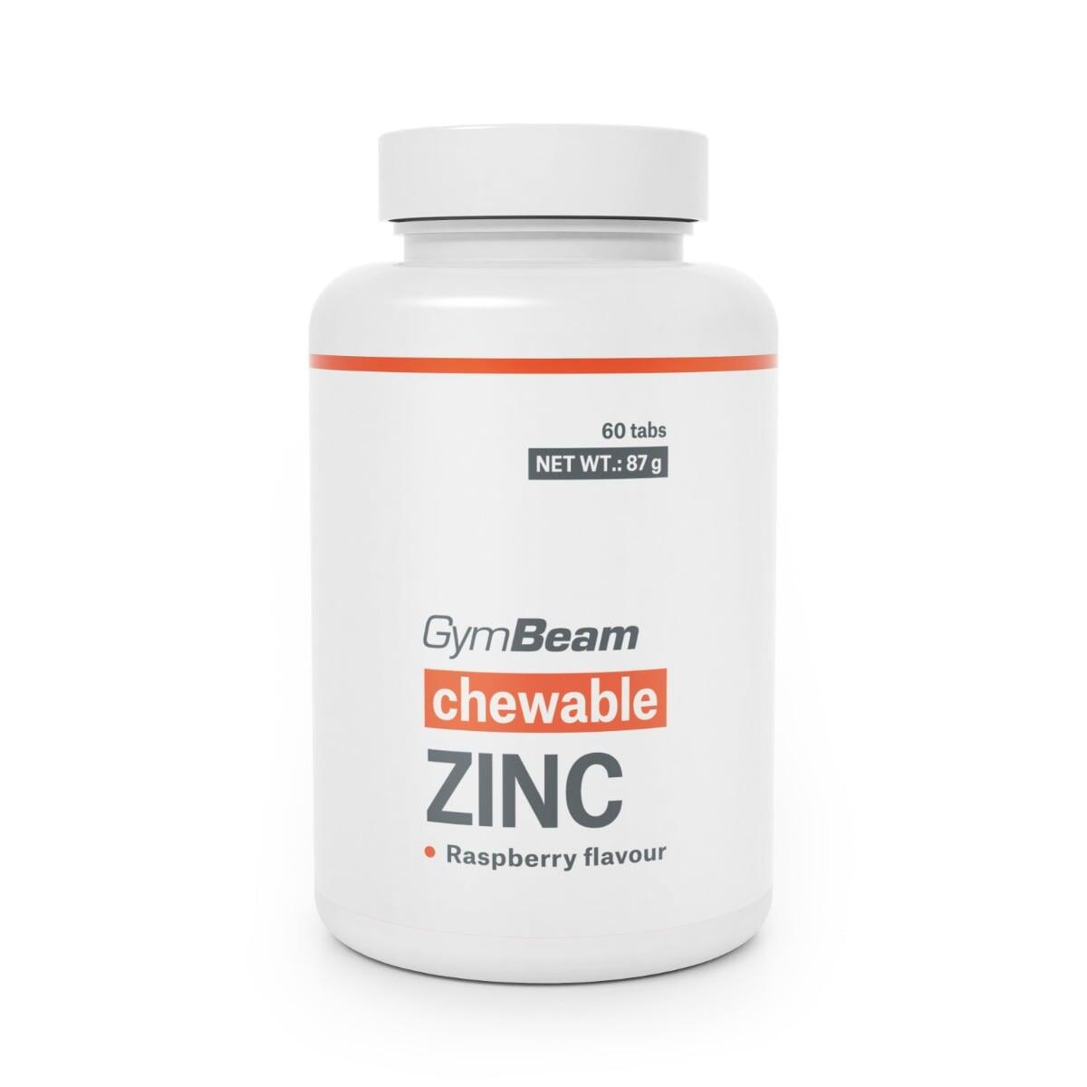 GYMBEAM Zinek cucací tablety malina