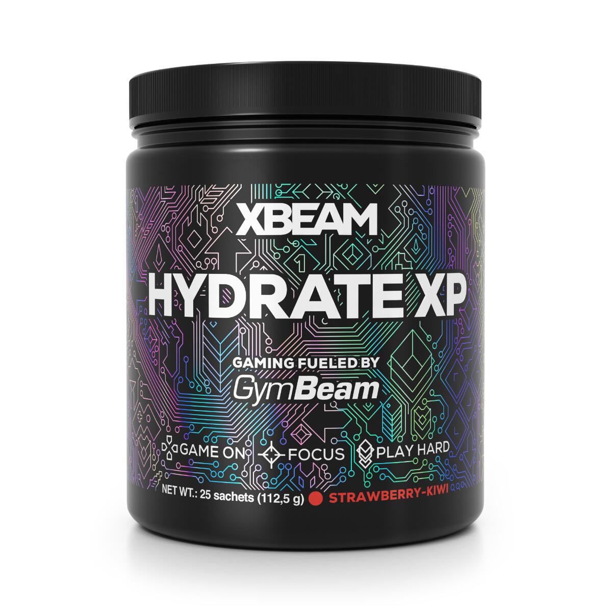 GYMBEAM Iontový nápoj Hydrate XP prášek s elektrolyty 112,5 g