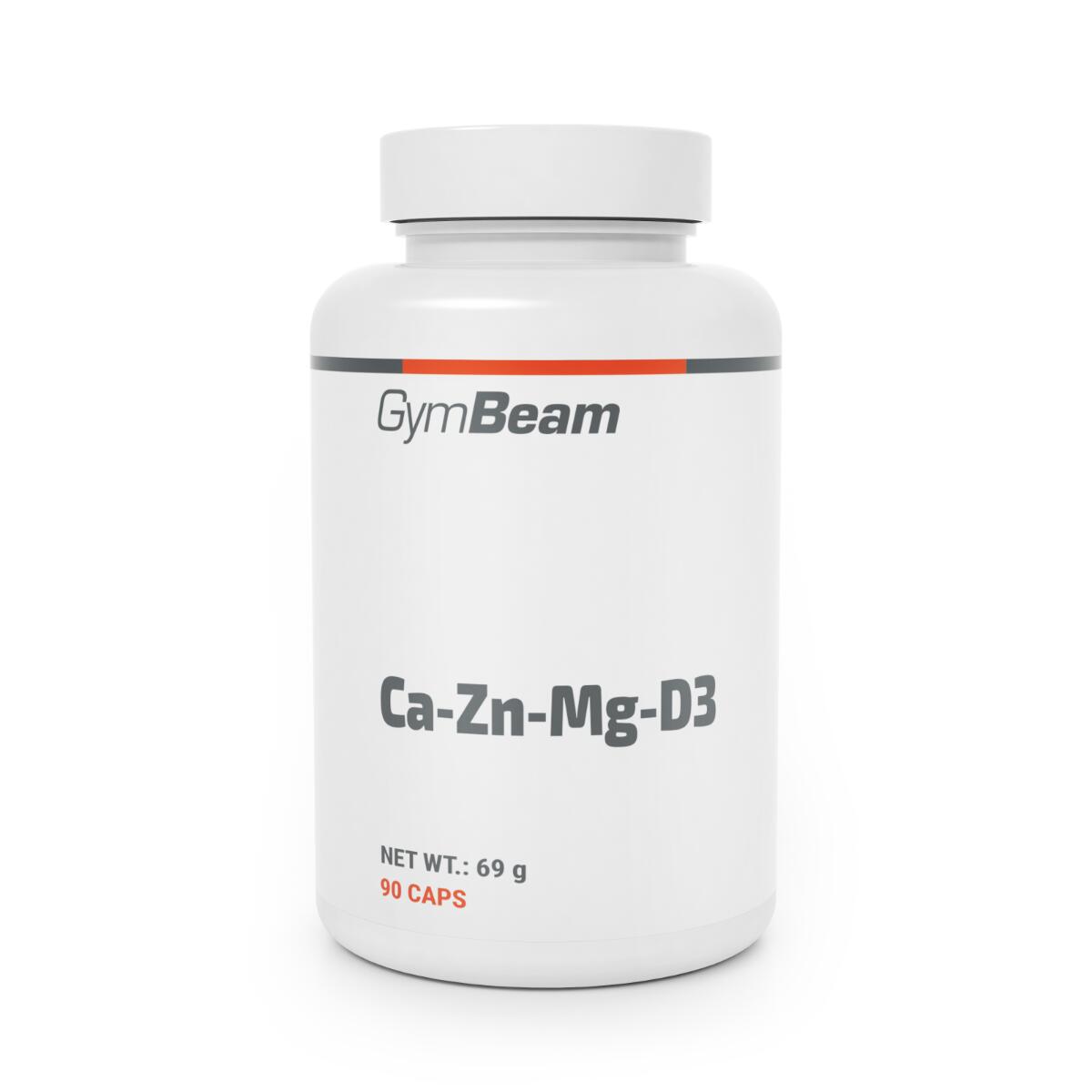 GYMBEAM Minerální komplex kapsle vápník-zinek-hořčík-D3
