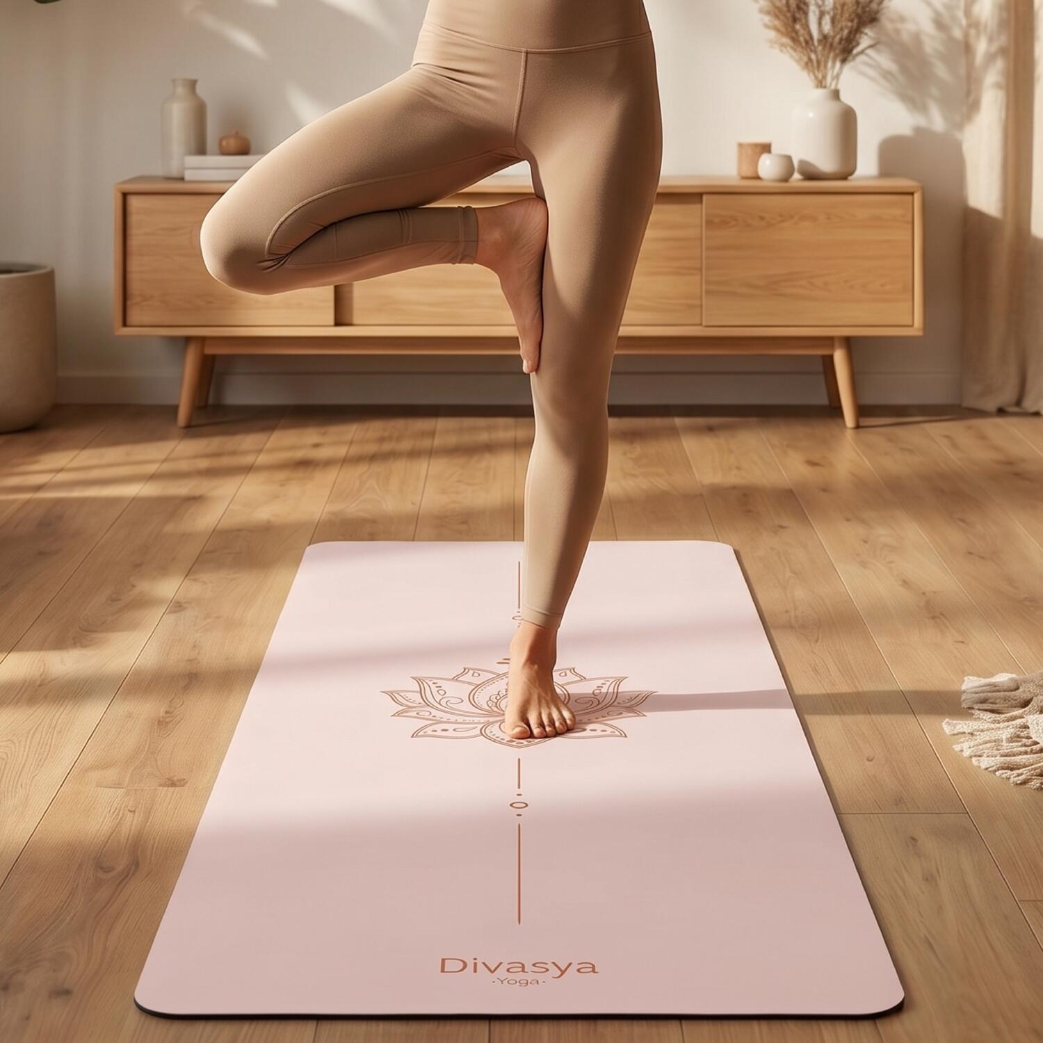 Tappetino yoga antiscivolo | gomma naturale e Eco-PU giapponese | 8 colori 7/7