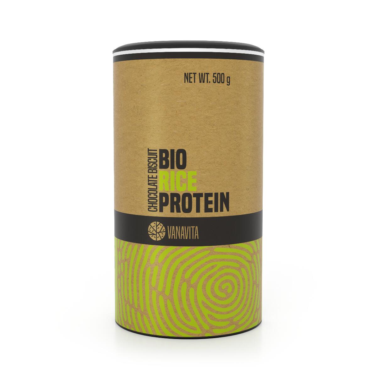 GYMBEAM Rýžový protein prášek BIO 500 g