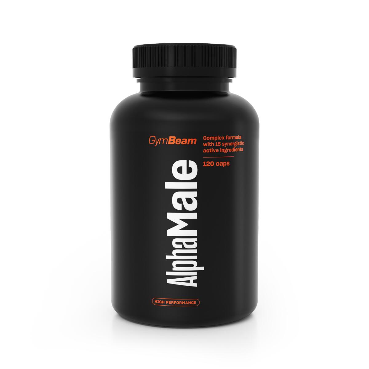 GYMBEAM Komplex AlphaMale TestoBooster 120 kapslí