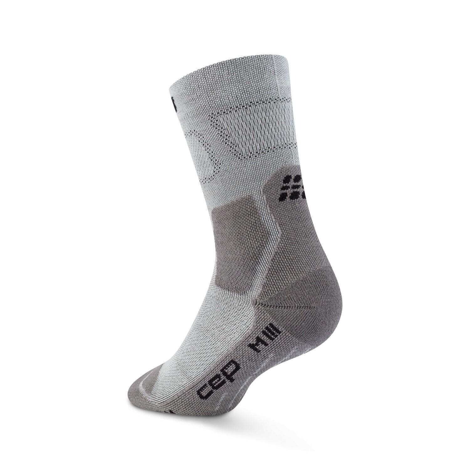 CEP Hiking Light Merino Mid-Cut Compressie - Grijs/Donkergrijs - Dames (40/43) 4/5